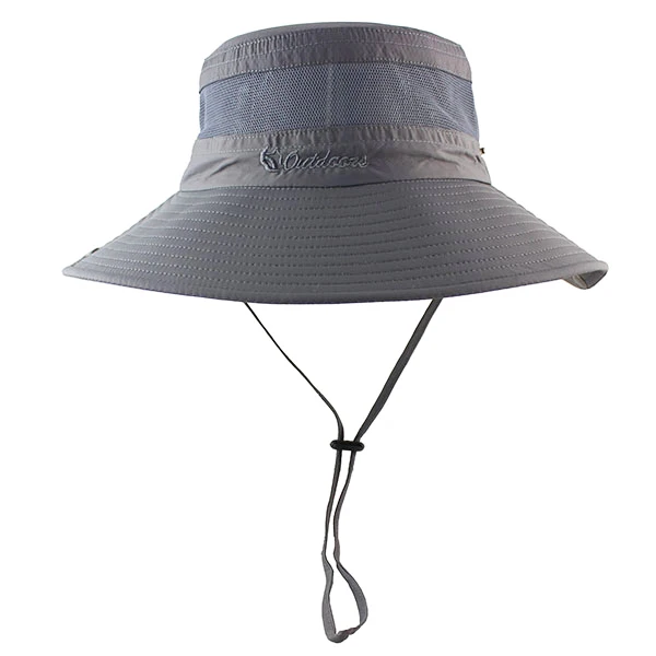 Dark Gray UPF 50+ Солнцезащитная шляпа ведро Летняя мужская и женская панама для рыбалки шляпа Защита от солнца УФ длинная большая широкополая шляпа Боб Пешие прогулки Открытый пляж Кепка - Цвет: Dark Gray