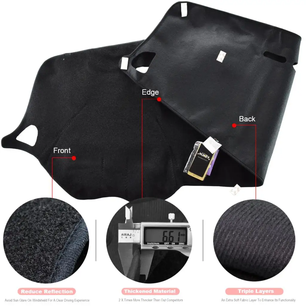 Чехол Xukey для приборной панели Mitsubishi Lancer EX 2008 2009 2010 2011 2012 2017 коврик солнцезащитный