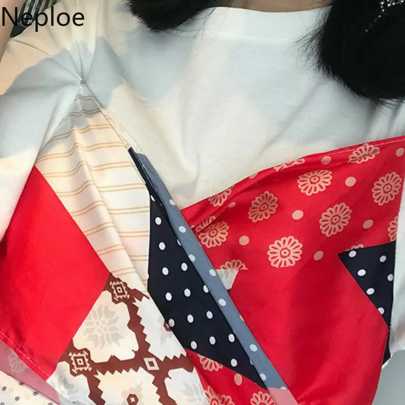 Женское платье двойка в горошек с о вырезом и коротким рукавом французский стиль