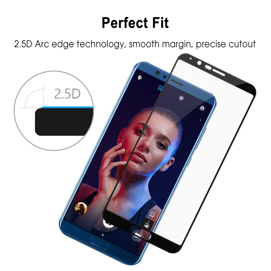 Закаленное стекло для huawei Honor View 10 Защита экрана 9 8 lite 7C Pro Защитное пленка |
