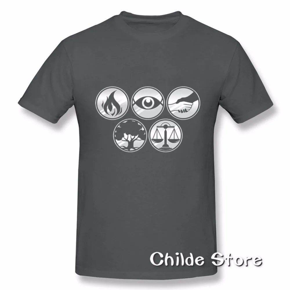 Летняя мужская футболка из 100% хлопка Повседневная с короткими рукавами для