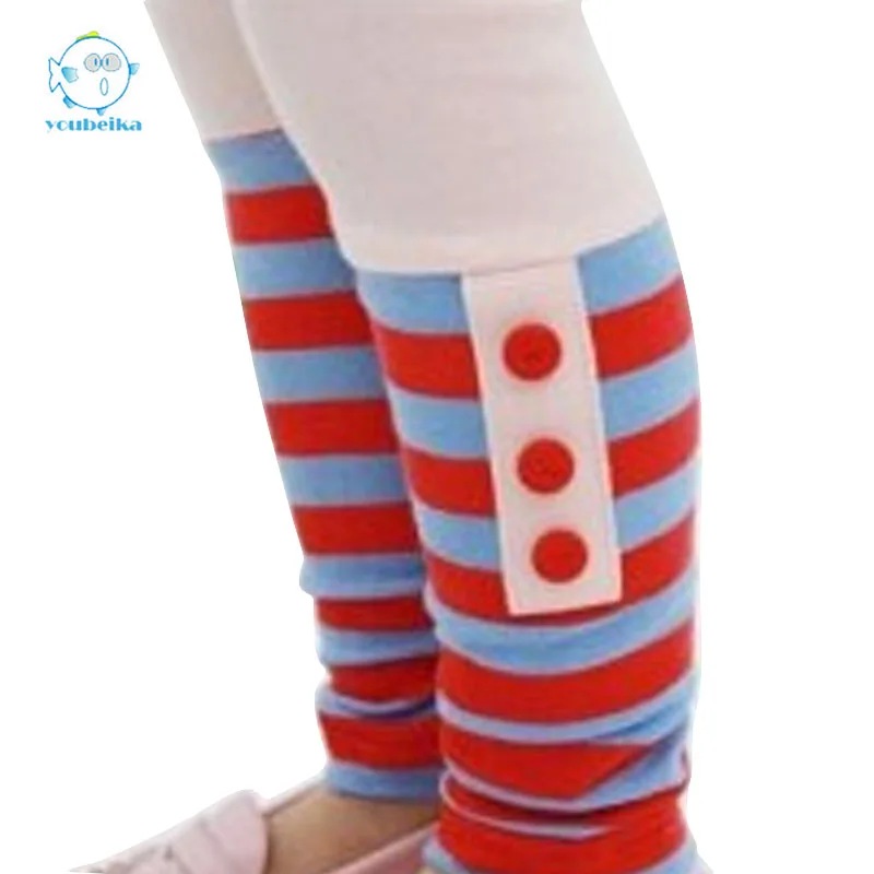Обувь для девочек Леггинсы женщин детские хлопковые леггинсы штаны в полоску из