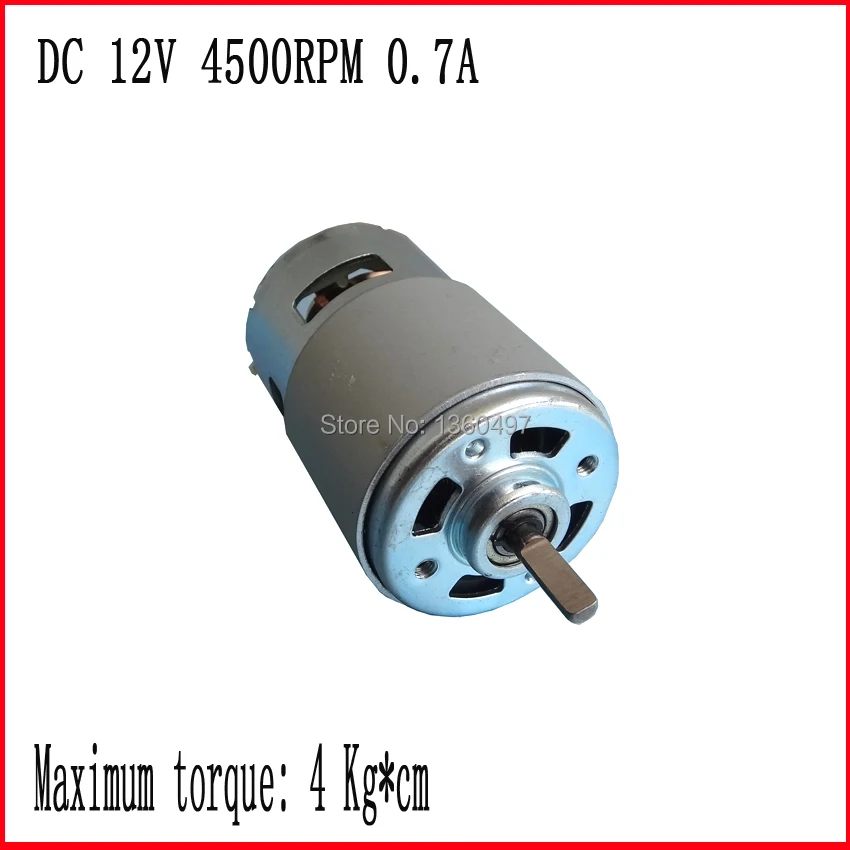 Коробка передач с высоким крутящим моментом электродвигатель постоянного тока 12