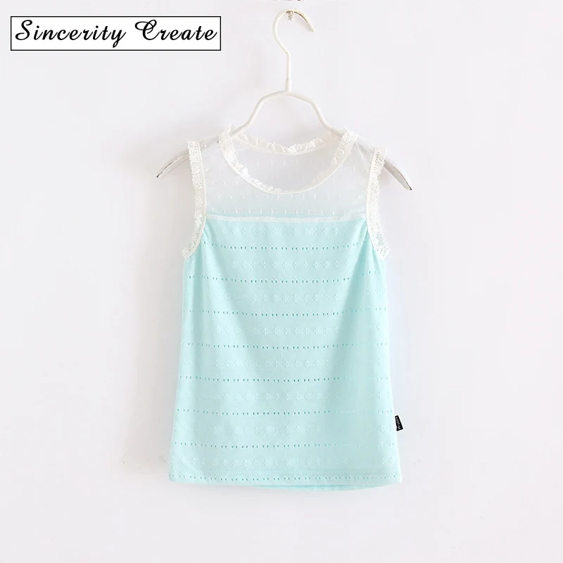 Новинка Летний жилет для маленьких девочек прозрачный кружевной солнцезащитный