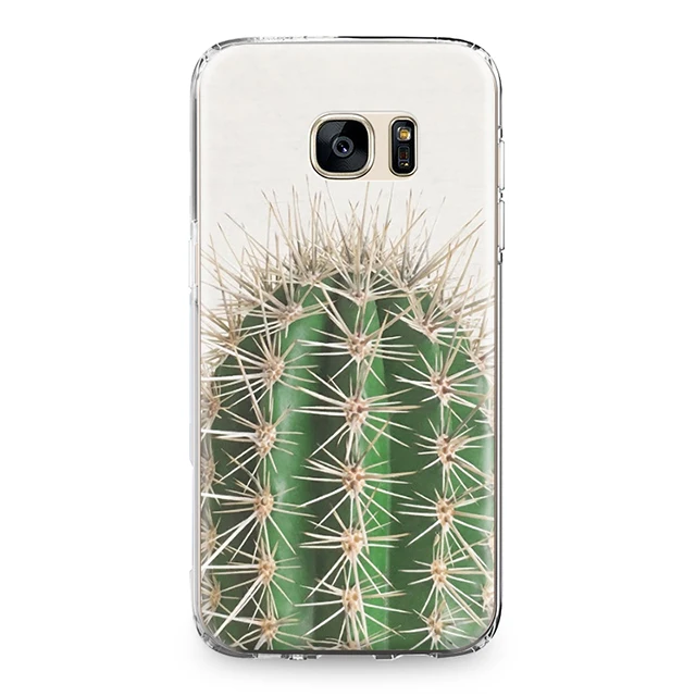 Для Samsung Galaxy J3 J5 J7 A3 A5 A8 2015 2016 2017 2018 задняя крышка монстеры листья растений кактус