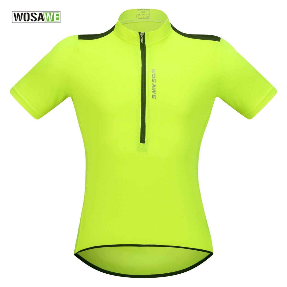 WOSAWE Vélo 2018 Pro Team Mtb Джерси воздухопроницаемость Half Zip Майо с короткими рукавами