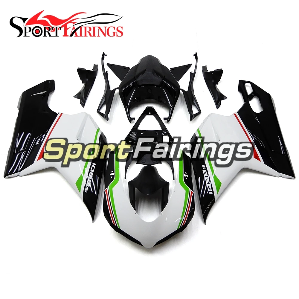 Колпачки ABS для DUCATI 1198 1098 848 2007 2008 2009 2010 2011 2012 комплект обтекателей мотоциклов