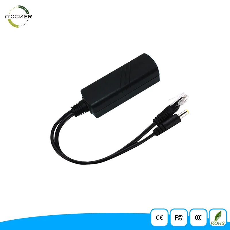 PoE кабель PoE сплиттер блок питания 12-48 v для ip-камеры