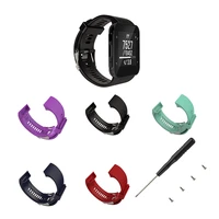 1pcs replaceable silicone soft strap watch band wrist strap bracelet with tools for garmin forerunner 35 watch smart accessories