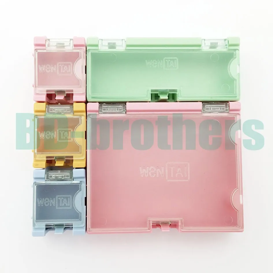 5 шт./компл. компонент коробка для хранения IC коробки КОМПОНЕНТОВ SMT SMD Wen Tai (1 #2 #3 #)