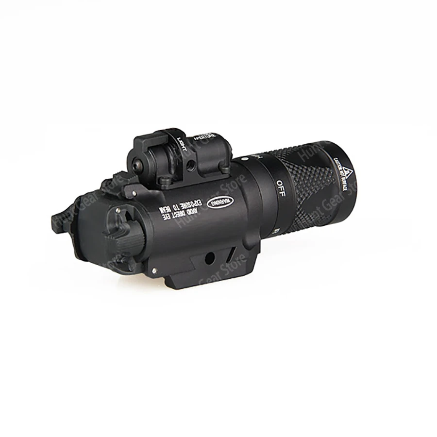 Тактический фонарь X400V IR Красный лазерный прицел Страйкбольное Оружие лампа для