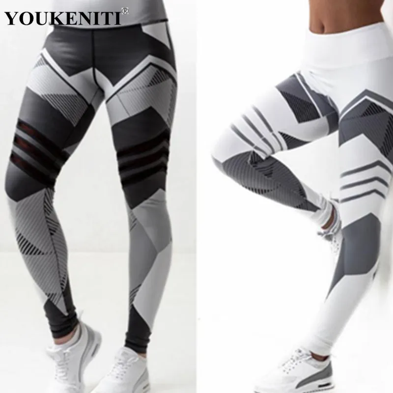 Energy seamless Лоскутные штаны йоги эластичный Фитнес training Колготки женские