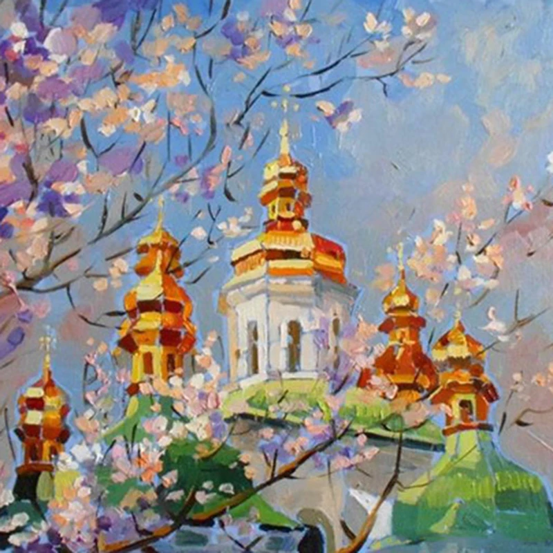 Zhui Star 5D Сделай Сам полный квадрат дрель храм алмазная живопись 3d мозаика Алмазная вышивка украшение lwr