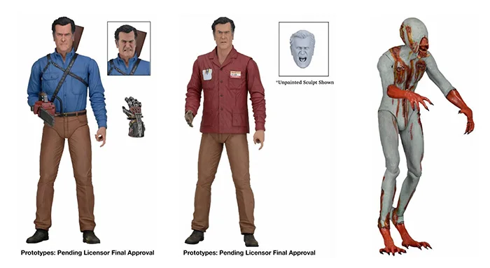 Мультипликационный персонаж из фильма игрушки NECA американская драма The Evil Dead Ash vs evil dead 7 дюймов подвижная фигурка модель