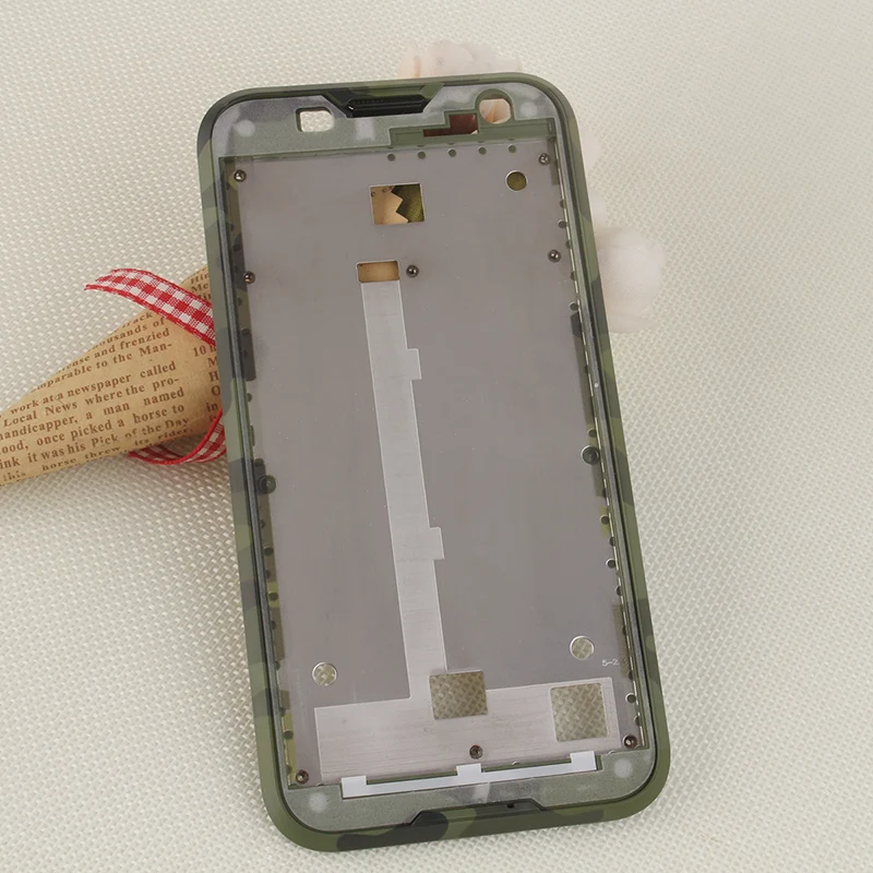 AlesserFor Blackview BV5000 Display Screen Frame Plastic Middle Bezel Case Protective Back Cover For |