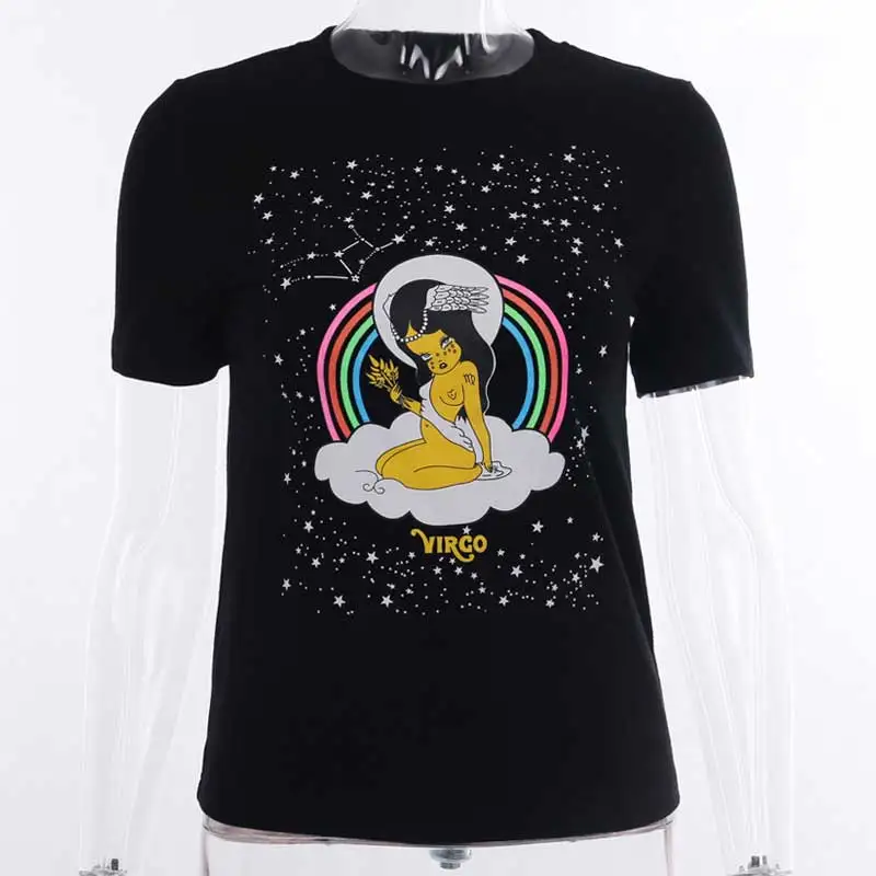 Женская футболка с графическим принтом в стиле Харадзюку С героями мультфильмов