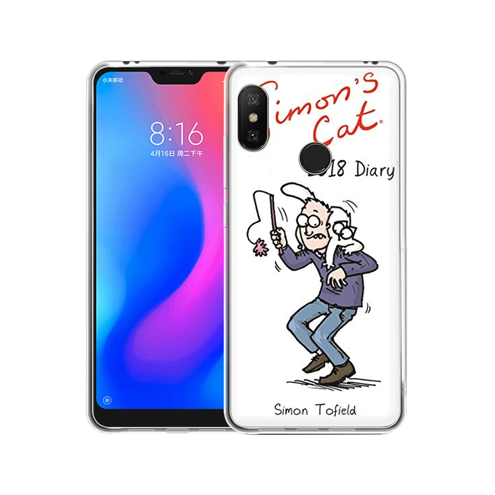 Чехол для Xiaomi Redmi Note 3 Pro 4 4X 5 6 5A Prime 7 Hard pcDesxz Cute Simons|Чехлы-накладки| |