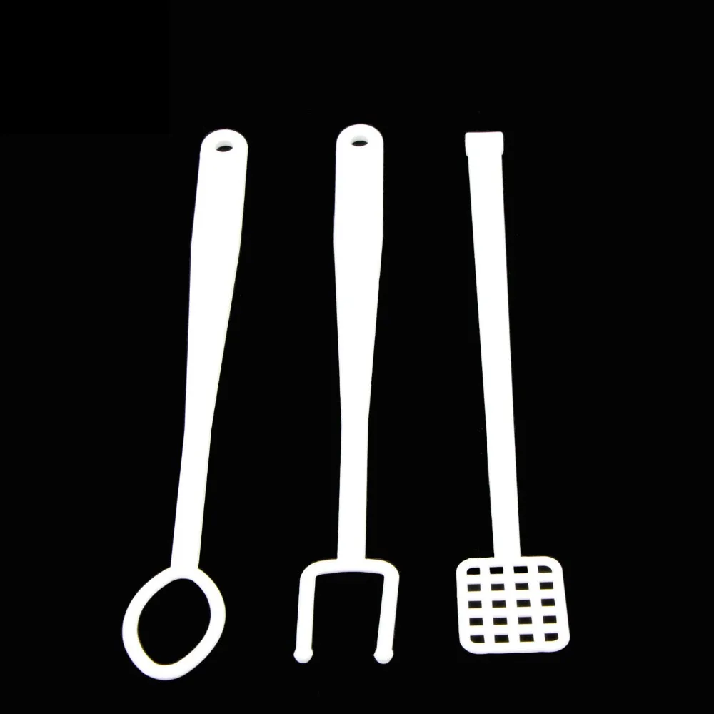 3 шт. набор пластиковых инструментов для украшения торта конфет шейкер фрукты