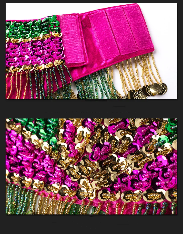 Костюм для танца живота танцевальная одежда выступлений индийский стиль