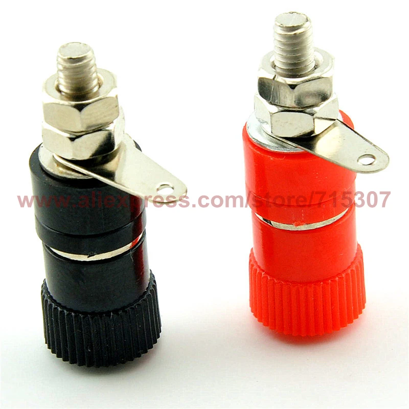 40 шт. концевые клеммы для усилителя динамика 4 мм|block block|block terminalblock b |