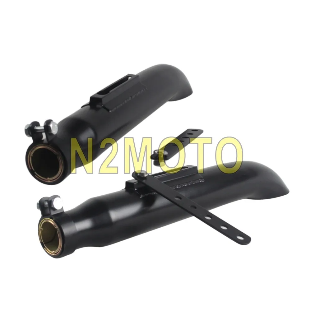 Черный глушитель для мотоцикла с поворотом 1 пара|exhaust muffler|silencer for mufflerexhaust silencer |