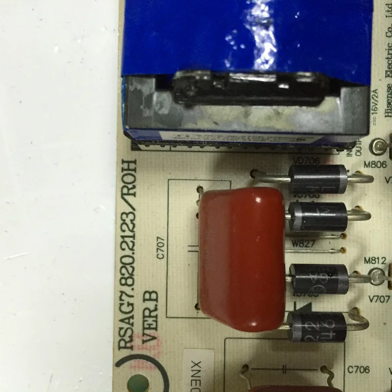 Оригинальная плата питания TLM42V66PK RSAG7.820.2123/но VE R.B | Электроника