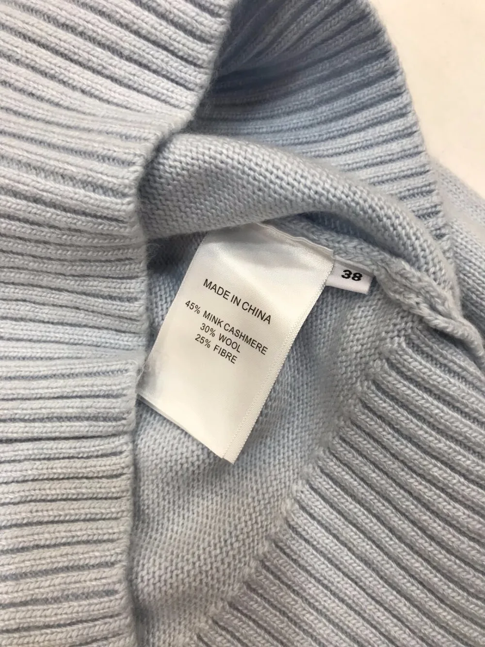 Кашемировые + шерстяные вязаные теплые комплекты с высоким воротником бархатный