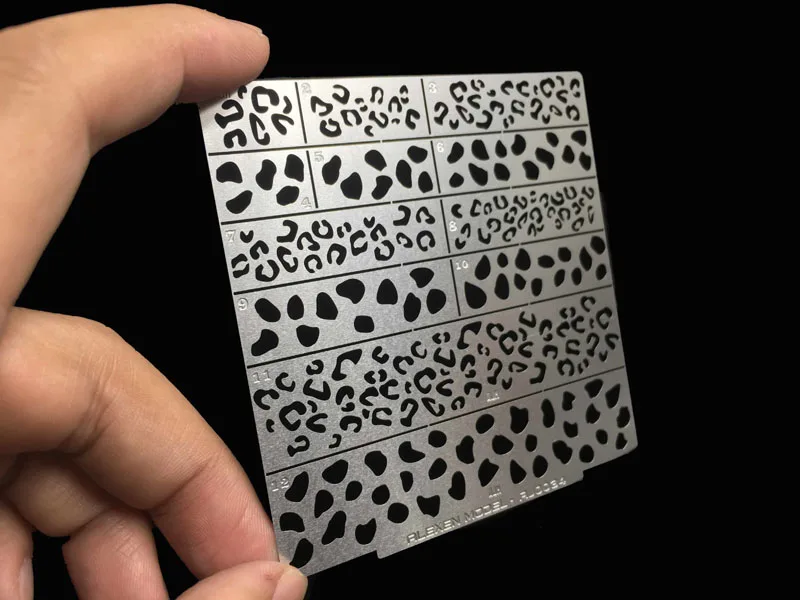 Армейский мех Леопардовый принт камуфляжная утечка распылитель защитная доска