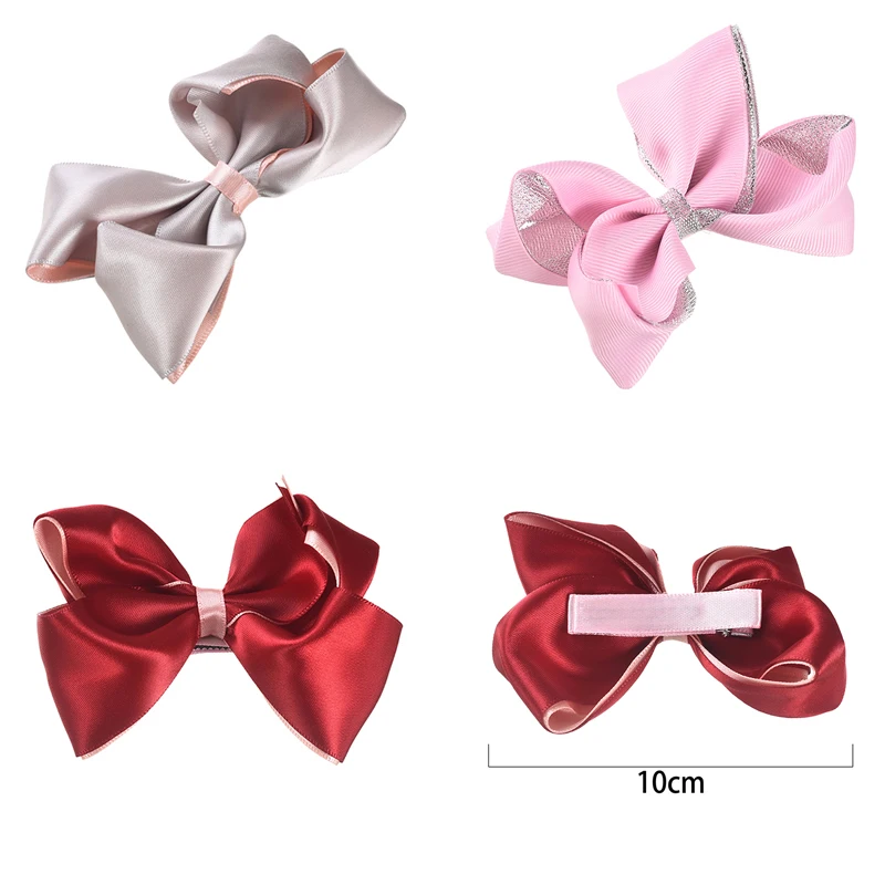 Классическая лента с бантом M MISM зажим для волос детей милые заколки девочек