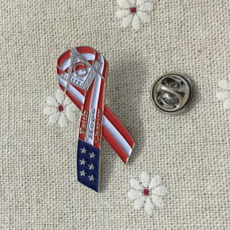 Ленточный штифт для кирпичной кладки 100 шт. 1 дюйм|badge metal|badge badgesbadge pin |