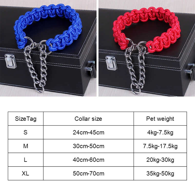 Регулируемые нейлоновые ошейники для собак с сетчатой подкладкой