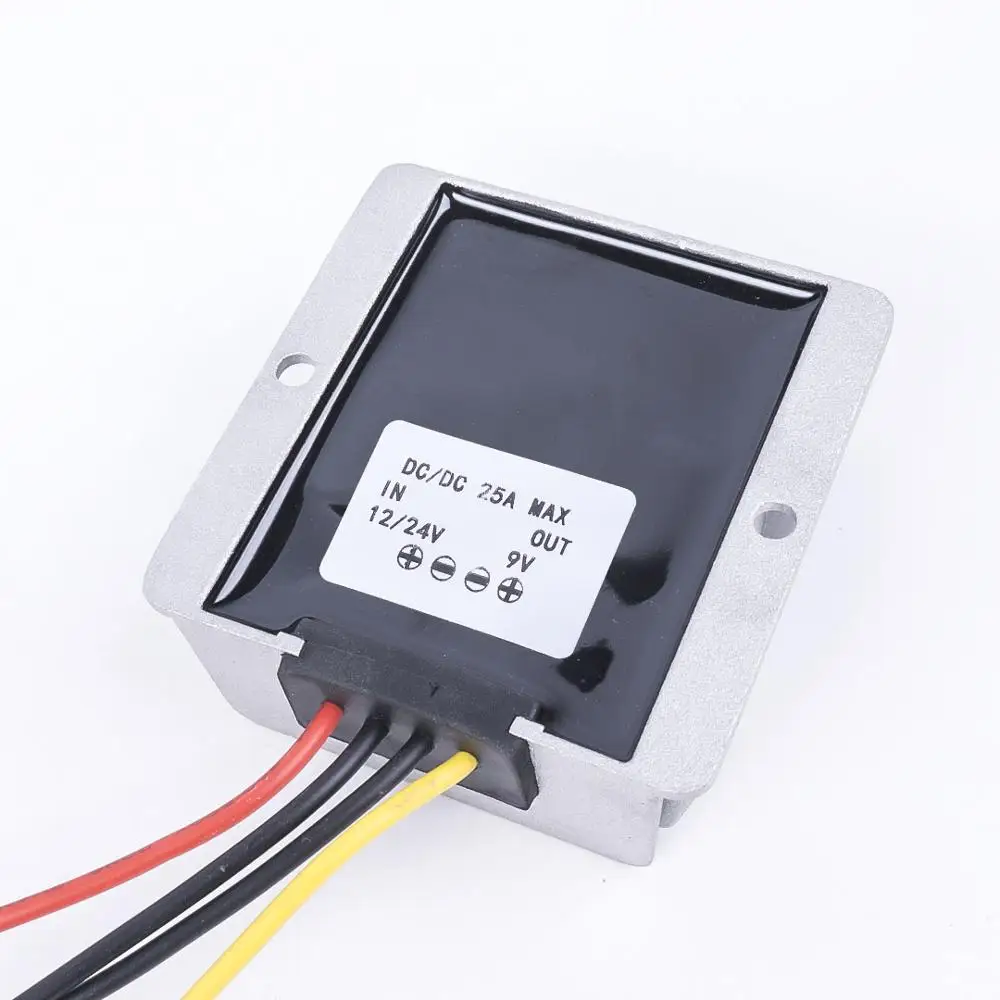 12 V-24 V 9V 10A 15A 20A 25A 30A понижающий преобразователь напряжения постоянного тока 12В до 48В DC-DC Напряжение регулятор, соответствует требованиям ce rohs для автомобильной - Цвет: 12V-24V 9V 25A