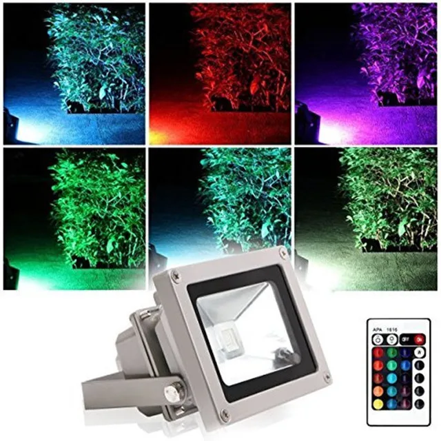 6 шт. 10 Вт 20 30 50 RGB светодиодный прожсветильник наружный прожектор для пейзажа