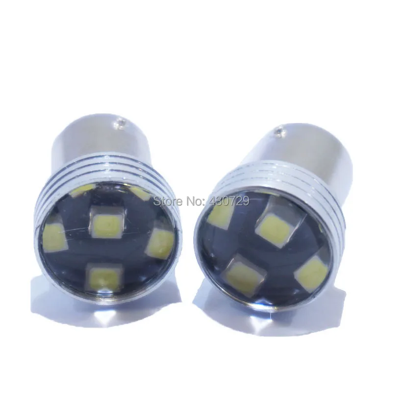 1156 BA15S светодиодные Угловые лампы для автомобилей 4 шт. 3528 6 SMD парковочные огни с
