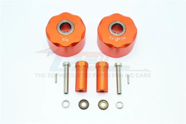 1/10 SCALE AXIAL SCX10 I II ALLOY PENDULUM WHEEL KNUCKLE AXLE WEIGHT + 31MM HEX ADAPTER -SET SCX023B | Игрушки и хобби