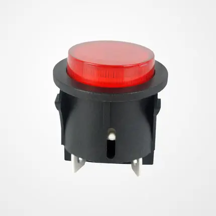 Ps18-16-2 Red Button 4 Шпильки сенсорный выключатель tuv Сертификация электрические исследования и разработки кулисный переключатель 28*23.2 мм
