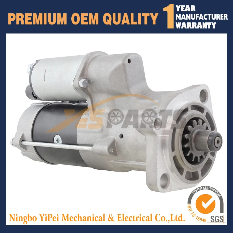 Новый стартовый двигатель для Hyundai JS220 ISUZU 4HK1 0240000178 0240000148 0240000168 8980540630|Детали