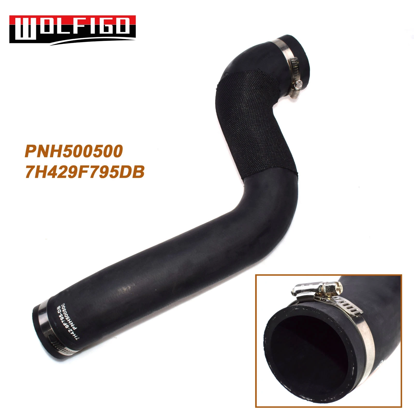 WOLFIGO Новинка для LAND ROVER RANGE VOGUE 3 6 2006-2013 верхние шланги радиатора LH Left PNH 500500 PNH500500