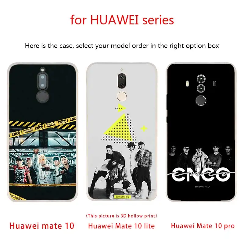 Чехлы для телефонов CNCO с Кристофером велезом Huawei Mate 30 20 10 Lite Pro мягкий силиконовый