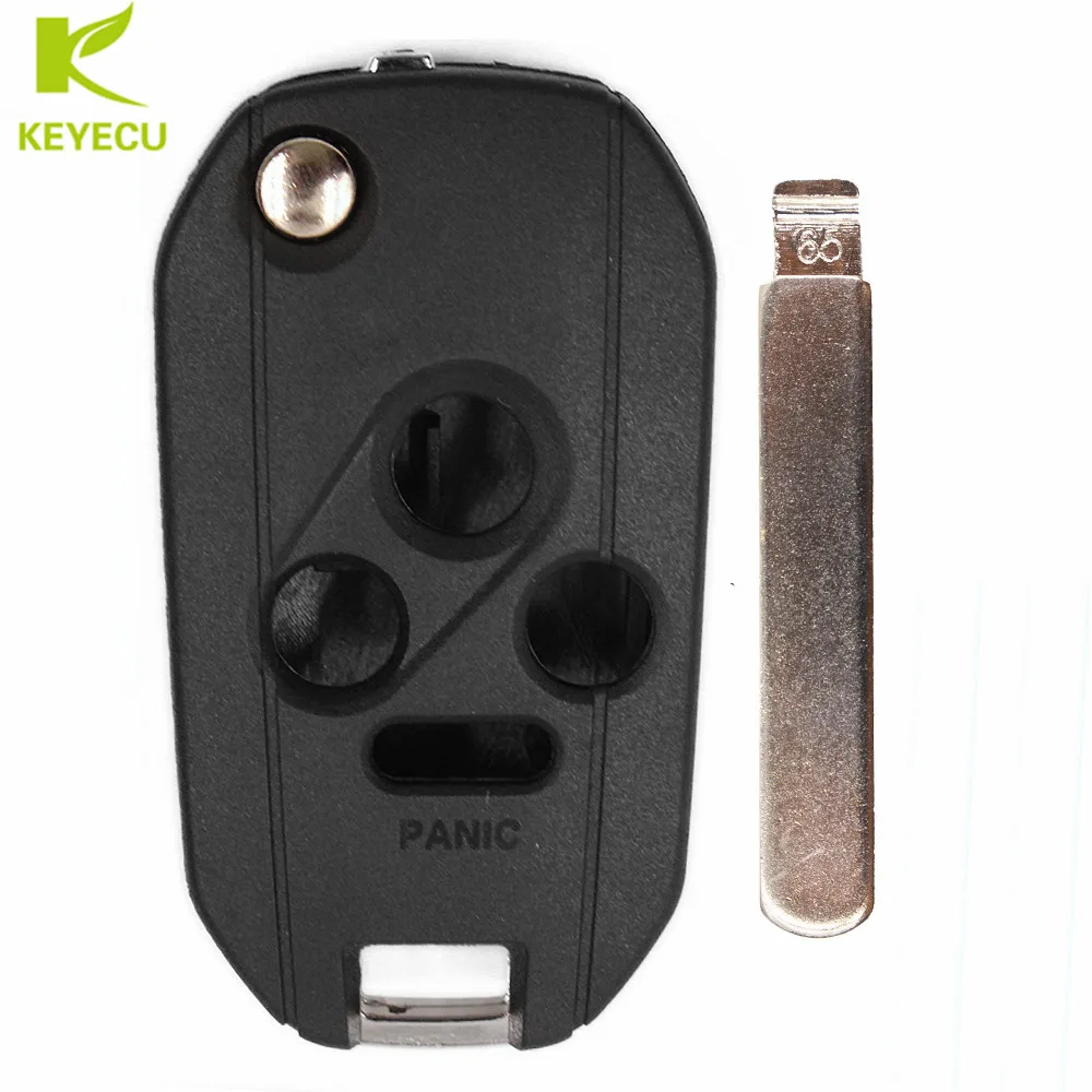 Модифицированный складной чехол KEYECU для ключа с дистанционным управлением 3