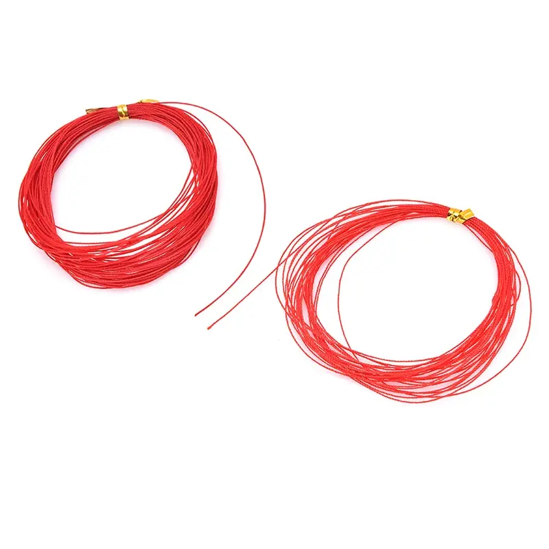 

Diy Hardness Braided Fishing Line Anti Winding 2 Sizes Red Fishing Line For Explosion Hook Tied Hook