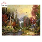 Набор для вышивки Golden Panno, Набор для вышивки крестиком DMC 14CT, вышивка с дымчатым узором, картина для вышивки крестиком 0119