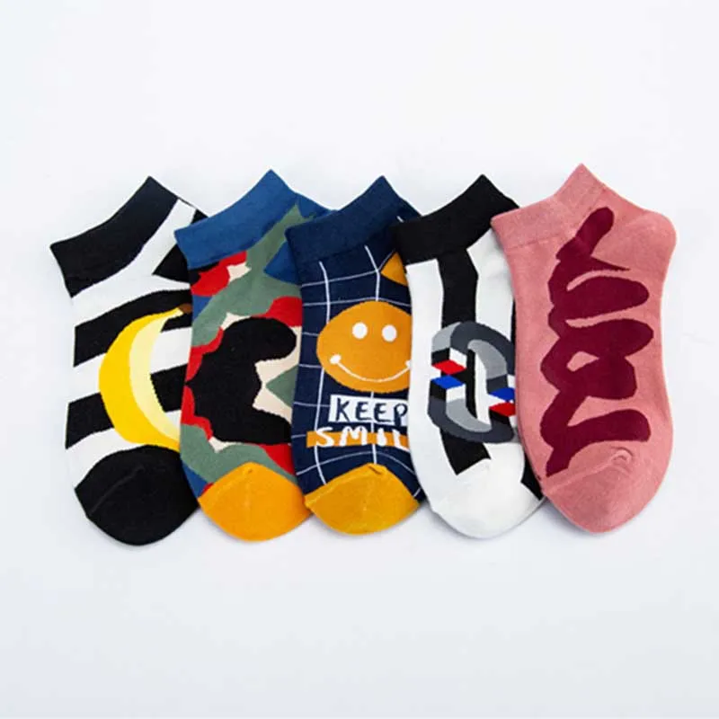 Sommer для мужчин женщин мультфильм нетт Lustige Baumwolle Socken Творческий повседневное