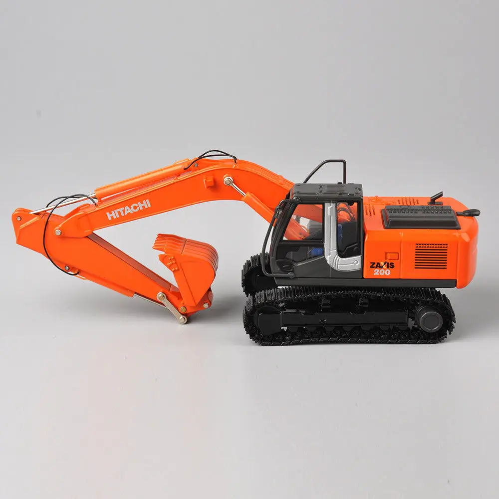 Hiachi 1/50 масштаб Zaxis ZH200 экскаватор литая модель треков автомобиль игрушки грузовик автомобиль литье под давлением Модель Коллекция литья под давлением
