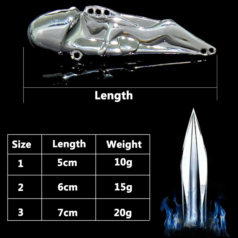 2 шт./лот 10г 15г 25г Серебро Золото Многоразовая рыболовная приманка Имитация Пениса Вибрационная металлическая ложка Набор снастей на.