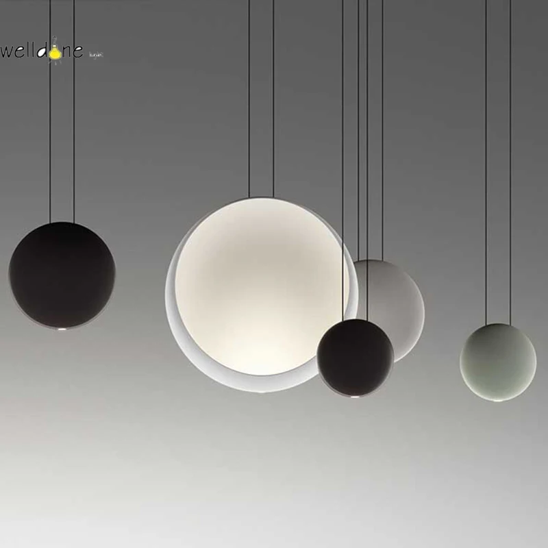 Подвесные светильники в виде созвездий звезд и сферы потолочный светильник для