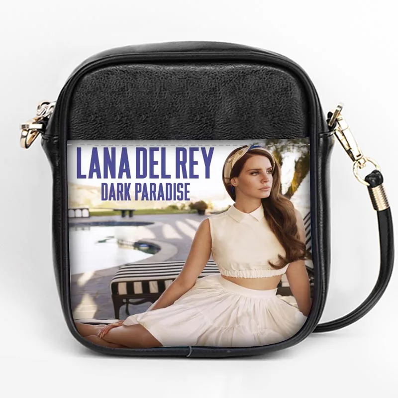 Пользовательские Lana Del Rey Моды Sling Bag Для женщин Слинг сумки на ремне кожа мини девушки Tote вечерние сумка DIY Sling Bag - Цвет: 3