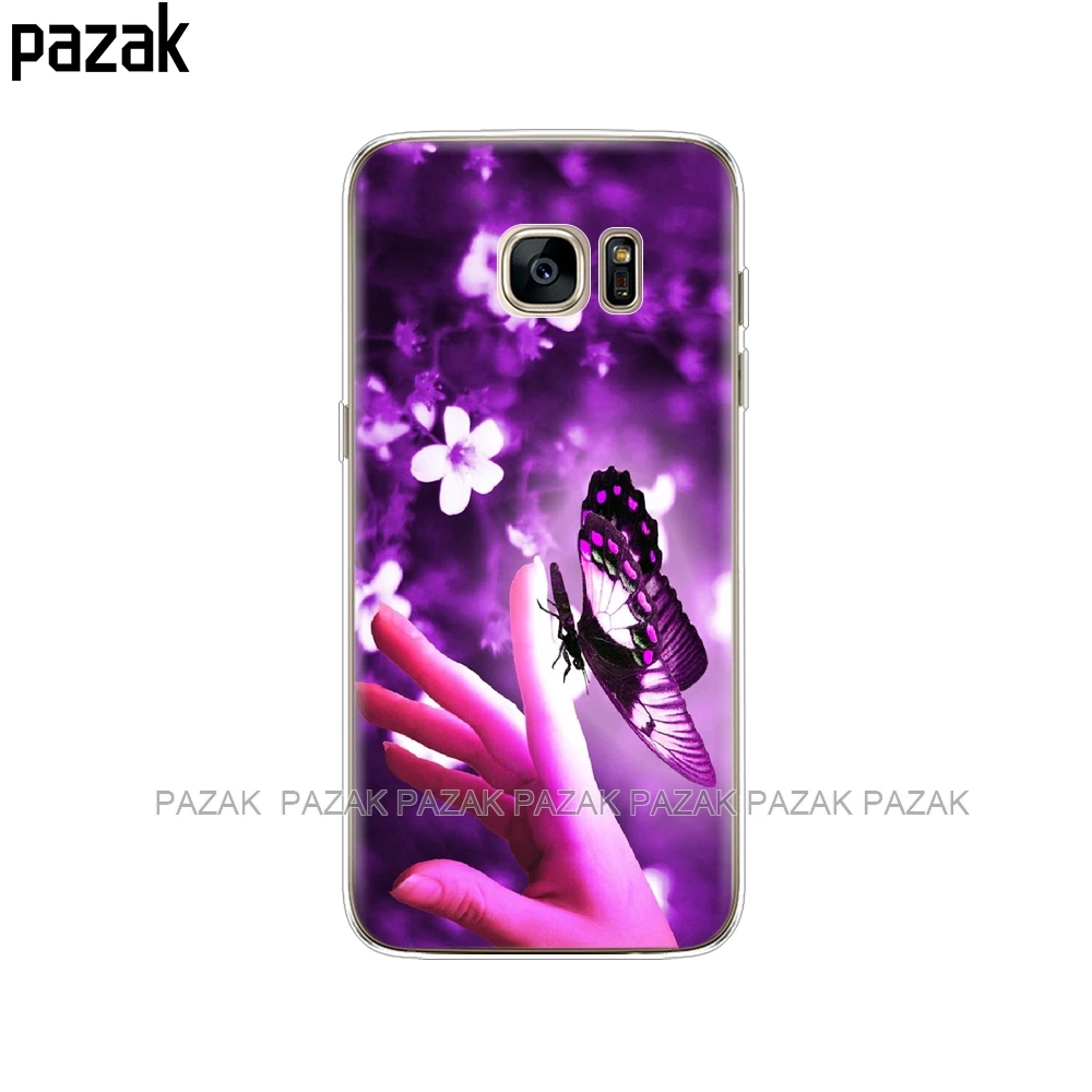 34522 Силиконовый чехол для телефона samsung Galaxy S7/S7 edge чехол для samsung S7 edge G930F G930FD G930W8 fation чехол для телефона s - Цвет: 34522