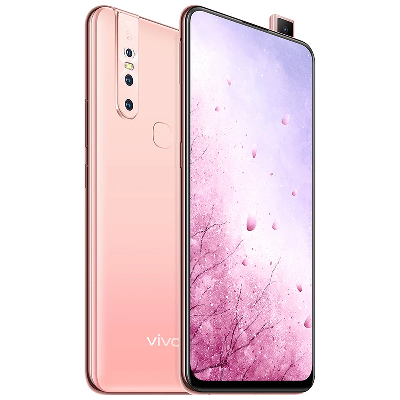 Оригинальный Vivo S1 Мобильный телефон 4G LTE Android 9 0 Helio P70 Восьмиядерный 6 53 &quotотпечаток пальца всплывающая