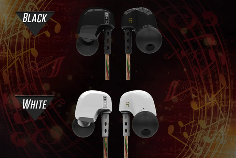 KZ HD9, спортивные наушники, медный драйвер,, HiFi, спортивные наушники, вкладыши, наушники для бега с микрофоном, игровая гарнитура